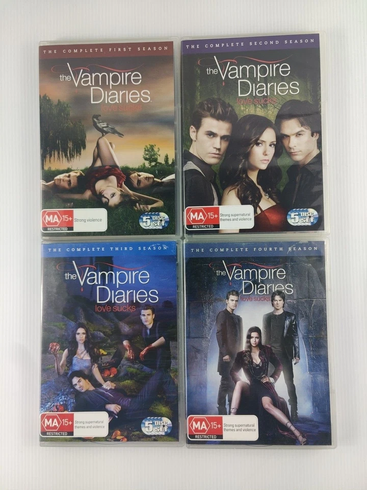 The Vampire Diaries - Complete Seasons 1-8 DVD 1 2 3 4 5 6 7 8 R4 *Free Postage* - image 2 of 4