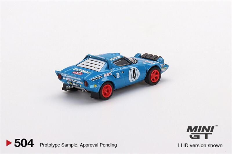 ミニカー MINI GT Lancia Stratos HF #4 1979 Rally MINI GT 1:64 Lancia Stratos HF 1979 Rally MonteCarlo Winner