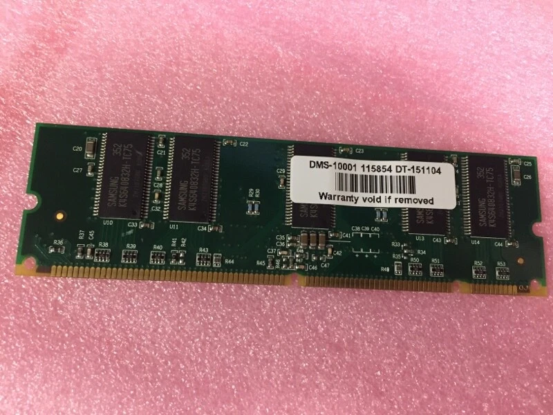 SM572088574E63RSH0 S Smart Modular 64MB PC133 133MHz ECC Registered CL3 lot of 2 - Image 3 of 3