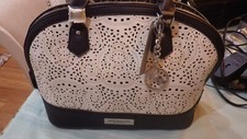 Marc New York X Large Handbag Purse Blk/white Nwt- Retail $89