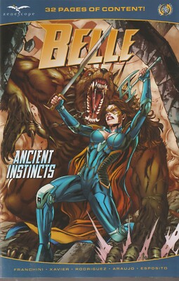 ZENESCOPE COMICS BELLE ANCIENT INSTINCTS #1 JULY 2023 VAR B 1ST PRINT NM