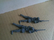 Stadden, Murray or similar, ww2 German infantry shooting unpainted lead 54mm, DJ