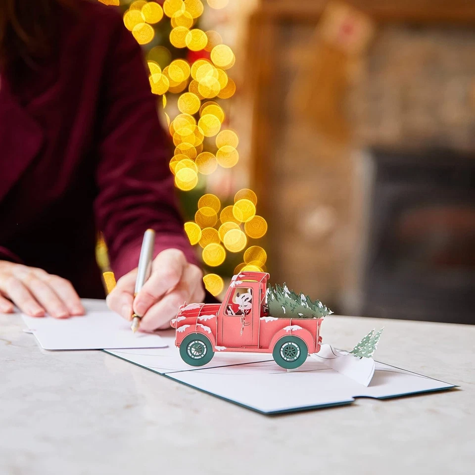 Lovepop Disney's Mickey Mouse Holiday Greetings Pop Up Card, 3D Card - Image 3 of 4