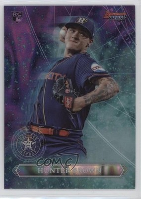 2023 Bowman's Best Lava Refractor /50 Hunter Brown #AP-12 Rookie RC b7z