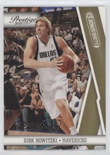2010-11 Prestige Bonus Shots Gold 248/249 Dirk Nowitzki #22 HOF fm0