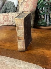 The Life of Abraham Lincoln, 1866 1st Edition Book Leather Bound Holland beauty