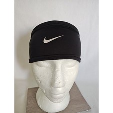 Nike Club Fleece Black Ear Warmer Hair Headband Women's Running jogging outdoor
