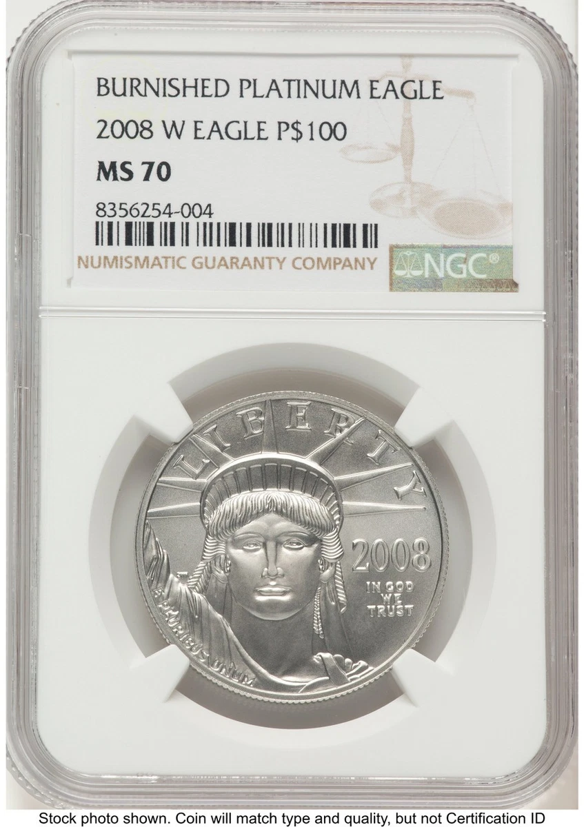 2008 Grade MS 70 Platinum Bullion Coins for sale | eBay