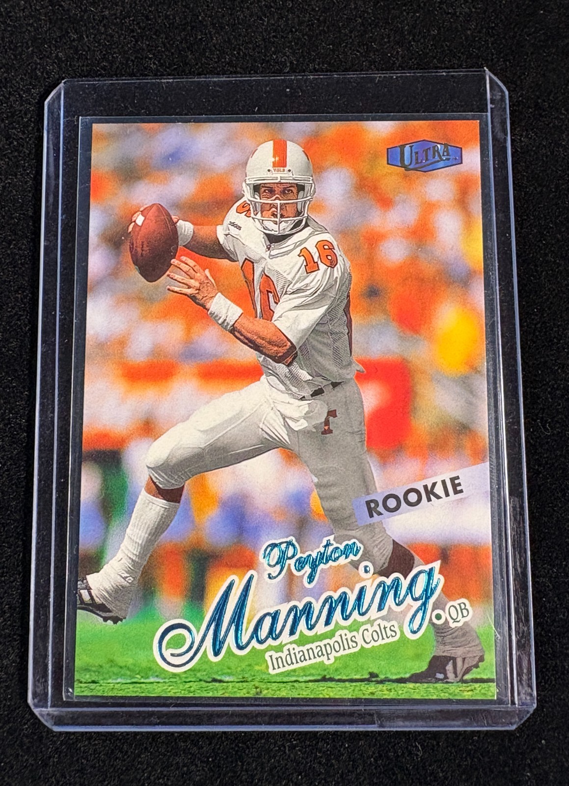 1998 Fleer Ultra #201 Peyton Manning Rookie RC HOF Colts Broncos