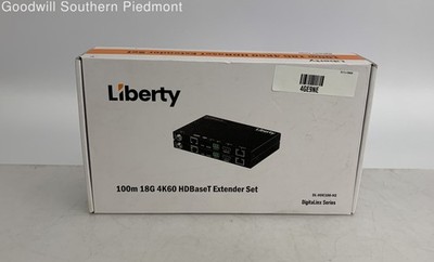 Liberty DL-HDE100-H2 HD DigitaLinx BaseT Extender Set 100m 18G 4K60 - Open Box