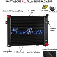 3-row Aluminum Radiator For 19931997 1996 Jeep Grand Cherokee 5.2l V8 Engine 3-row Aluminum Radiator For 19931997 1996 Jeep Grand Cherokee 5.2l V8 Engine