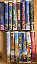 disney vhs bundle - lot of 15