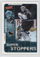 2001-02 Upper Deck Victory Super Stoppers Evgeni Nabokov #289 t3w