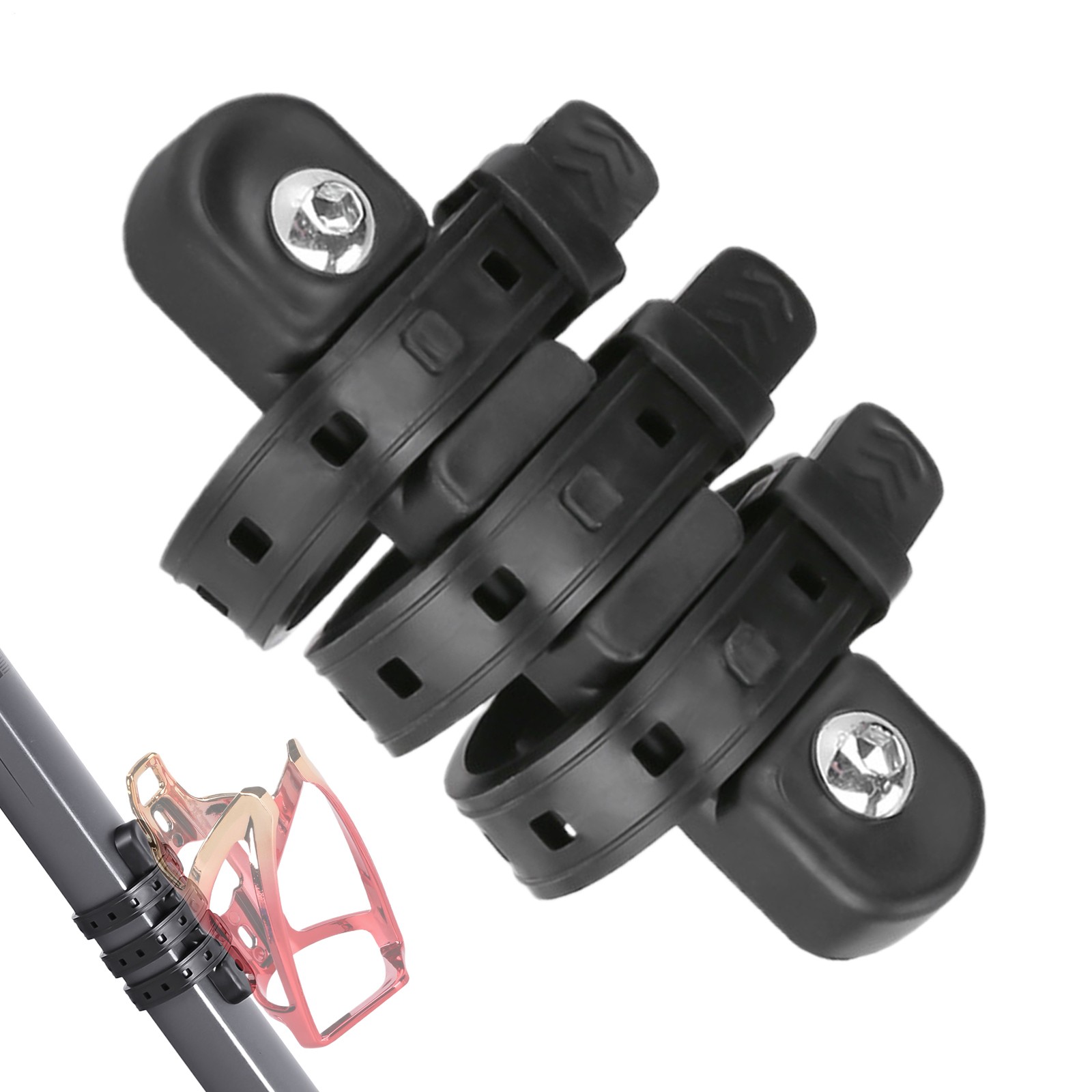 Cage Mount Adaptor Silicone Holder Strap Kettle Holder Rack