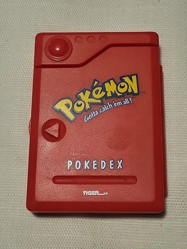 Vintage Pokémon Pokedex 1998 Tiger Electronics Toy - Working and With Battery