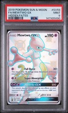 Mewtwo GX SV59/SV94 - Hidden Fates: Shiny Vault Holo (PSA 9)