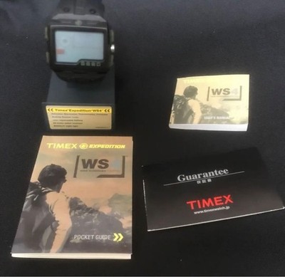 Timex Expedition WS4 T49664 Black Quartz Digital Watch