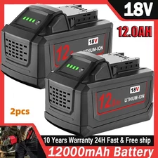 For Milwaukee for M18 Lithium ion 12.0AH Extended Capacity Battery 48-11-1860 US