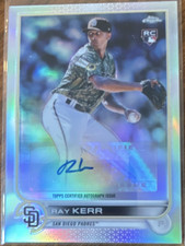 Topps Chrome Update 2022 Autographs Ray Kerr Rookie Auto #AC-RK Padres MLB