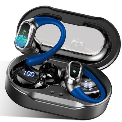 Wireless Earbuds 2026 Bluetooth 5.4 Sport 50Hrs HiFi Stereo Deep Bass ENC Mic