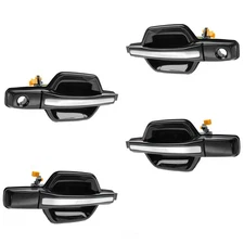 Exterior Door Handle Set-4 Piece TRQ DHA30295 fits 2001 Mitsubishi Montero