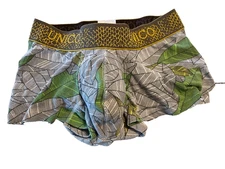 NWOT LOT OF 4 MUNDO UNICO STRETCH VARIOUS PATTERNS BOXER BRIEFS M