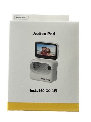 BRAND NEW Insta360 Go 3S Action Pod (Arctic White) CINSCATA