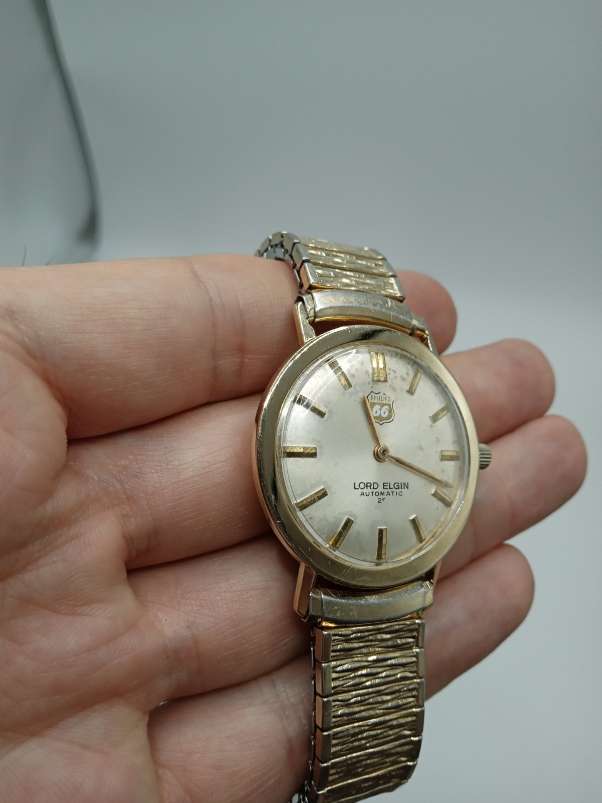 Lord Elgin 14K SOLID GOLD Automatic 25 Jewels "Ph… - image 7