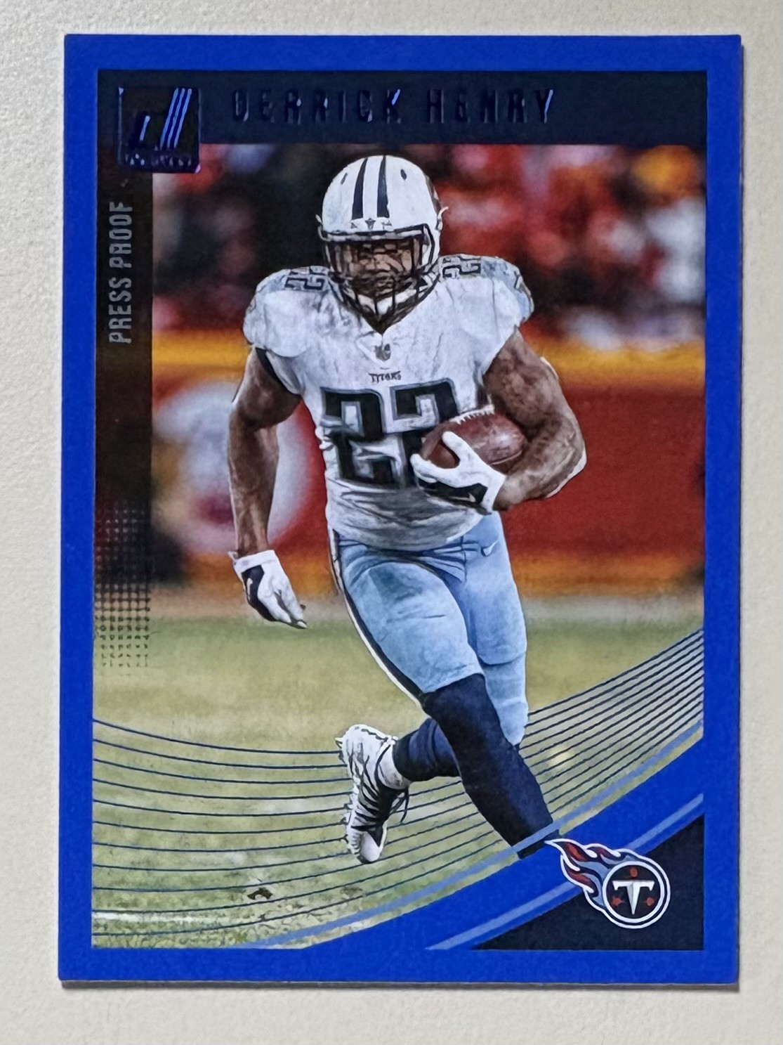 2018 Panini Donruss - Derrick Henry #279 Press Proof Blue