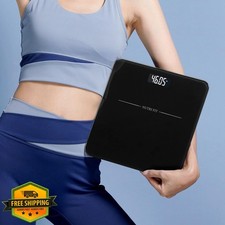 Nutri Fit Digital Body Weight Scale Black LCD 330lb/150kg