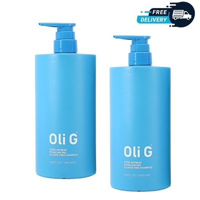 Oli G Total Refresh Ph Balancing Shampoo 33.8 fl. oz. 1000ml (pack of 2)