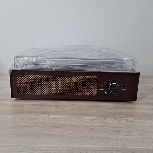 M49 Wireless Turntable Bluetooth 3-Speed Portable Vinyl Record Player Retro New - Picture 5 of 19