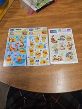 Vintage Winnie The Pooh Stickers Lot Sandy Lion Hallmark New Packs Sheets