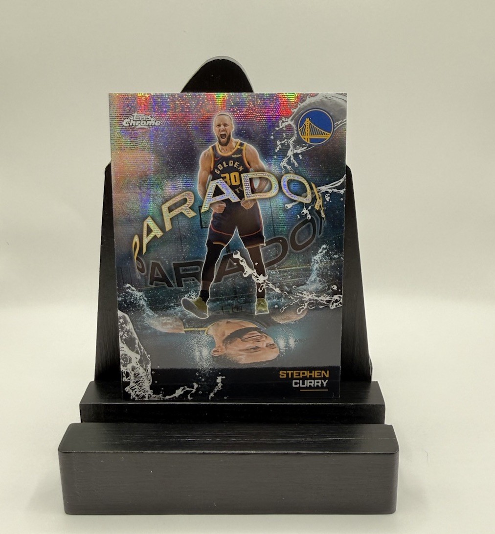 2025-26 Topps Chrome Basketball Stephen Curry Paradox SSP No. PX-8