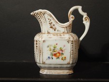 ANTICA PREZIOSA RARA LATTIERA BRICCO  IMPERO VECCHIO PARIGI PORCELLANA PRIMO 800