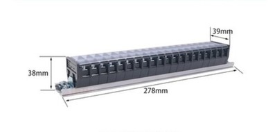 1 PCS NEW CHINT TD Series Connecting Terminal TD-2020 20A   *kk