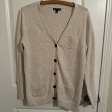 GAP Beige Cardigan Size Large
