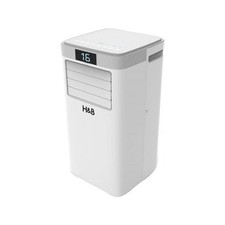 Climatiseur mobile Blanc 9000 BTU 2600W Classe A H&B AC9000W