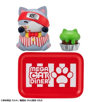 Mega Cat Project NARUTO Nyaruto! Mega Cat Diner Mini Figure Toy