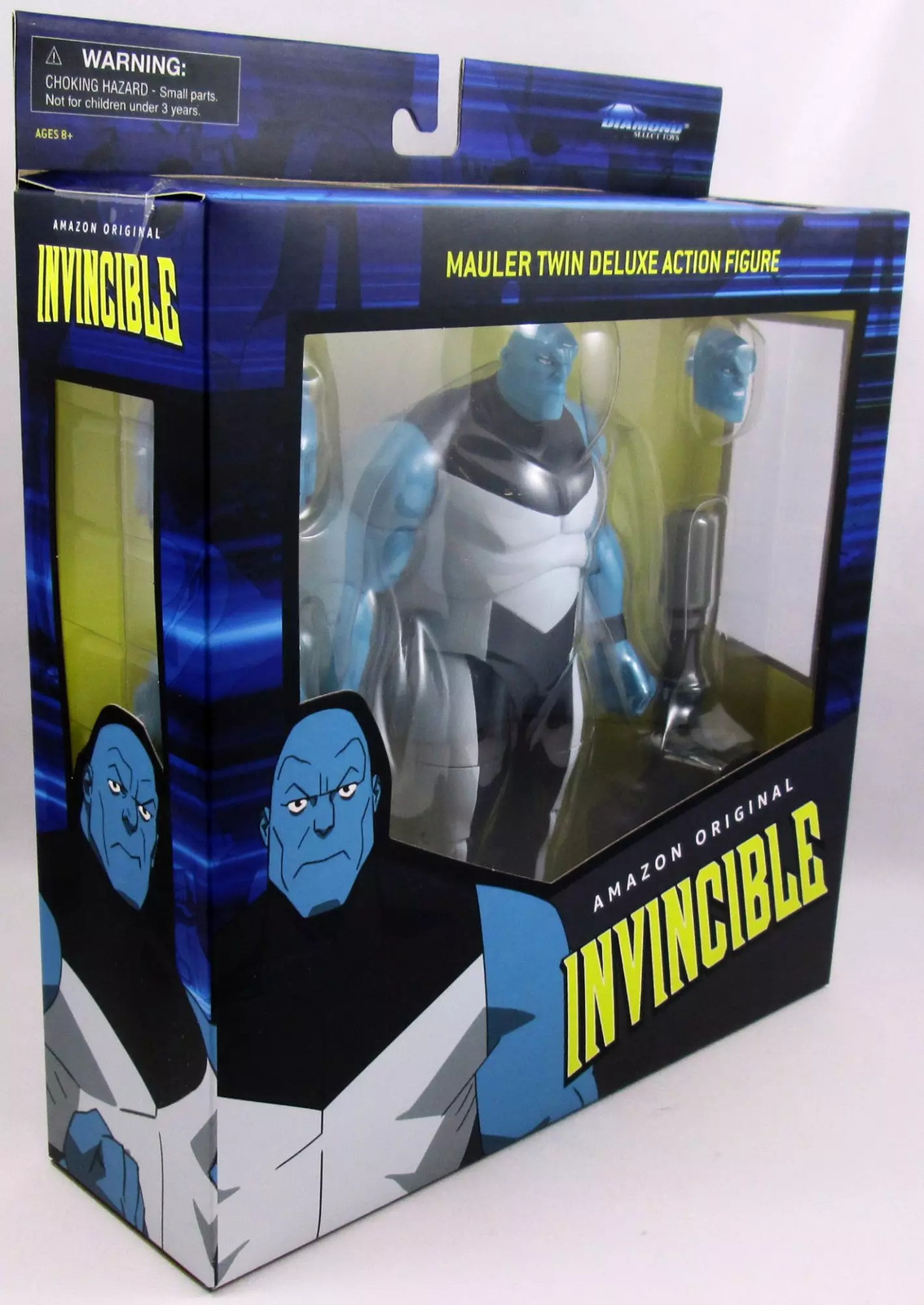 Figurine articulée Invincible Mauler Twin Diamond Select stable sans socle