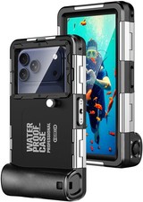 Universal Underwater Phone Case for Snorkeling, Professional Diving Waterproo...
