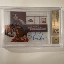 2012 PANINI ELITE RC INSCRIPTIONS #1 KYRIE IRVING ROOKIE RC Beckett 9.5 
