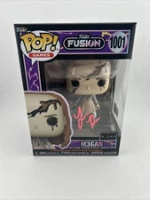 Jenna Davis Autographed Signed Megan Funko Fusion Pop! 1001 OC COA M3GAN Pink