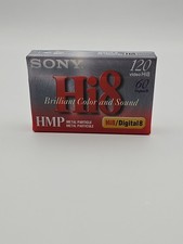 Sony Video Tape Hi8 HMP Metal Particle 120min Digital 8 60min Brand New-Sealed