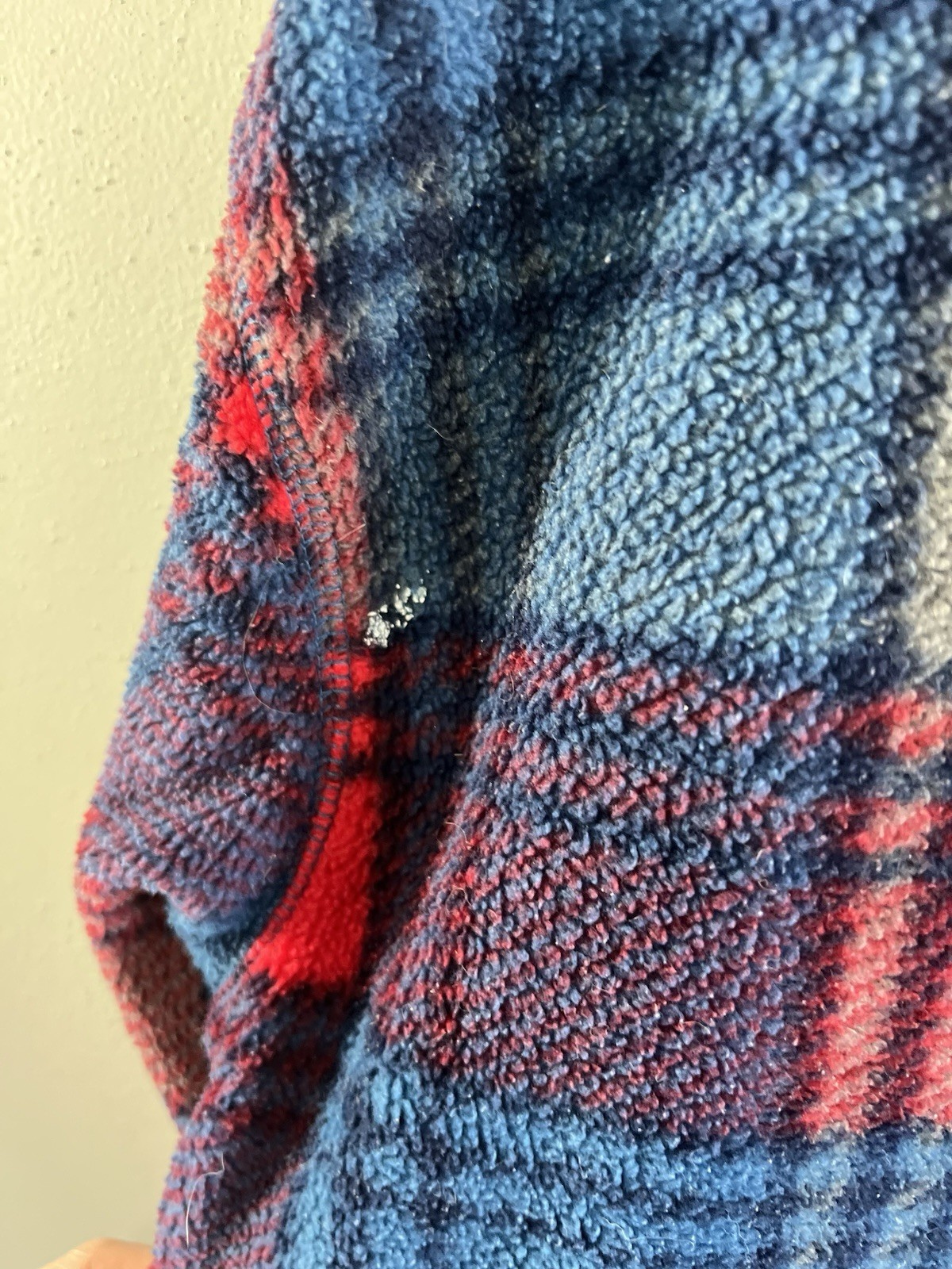 vintage Basic Editions fleece button-up coat Large - image 4