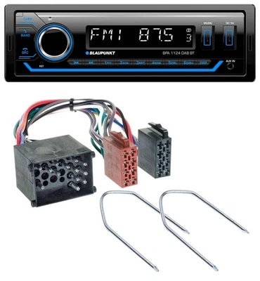 Blaupunkt Bluetooth USB DAB MP3 Autoradio für BMW 3er E30 E36 87-00 5er E34 88-9 - Bild 1 von 4