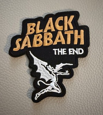 Black Sabbath Ozzy Osbourne Patch Band zum Aufnähen bestickt Rock Battle Jacke