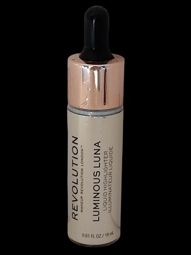 Makeup Revolution LIQUID HIGHLIGHTER Illuminator Blush Face LUMINOUS LUNA Sealed - Picture 15 of 24