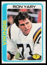 1978 Topps #430 Ron Yary Minnesota Vikings Card
