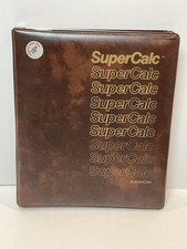 Vintage IBM 3740 CPM 86 Supercalc From SORCIM Corporation 8  inch Floppy 1981